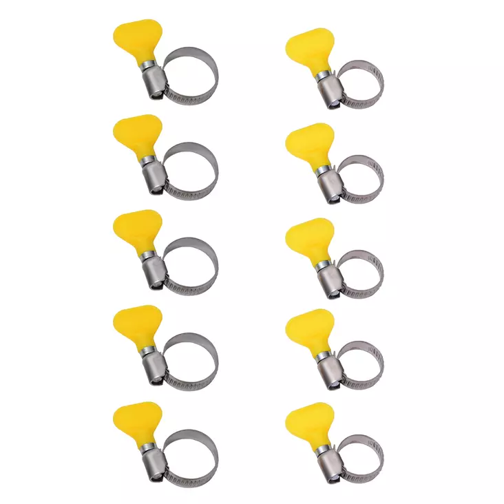 Finbullet Letkunkiristinsarja 10 kpl perhonen - Letkunkiristimet - 2195 - 1