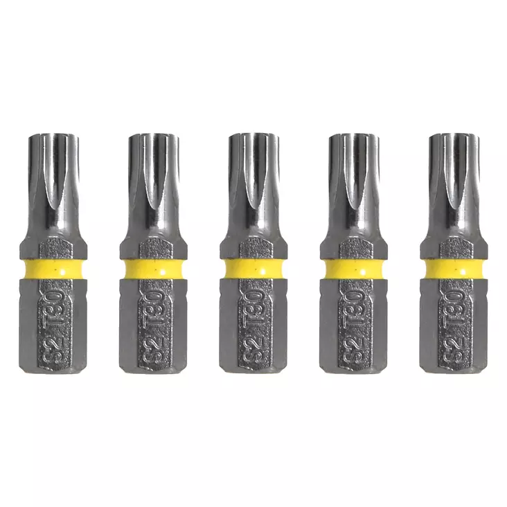 Torxbits 1/4'' 5 st T30*25mm S2 - Bits - 3355 - 1