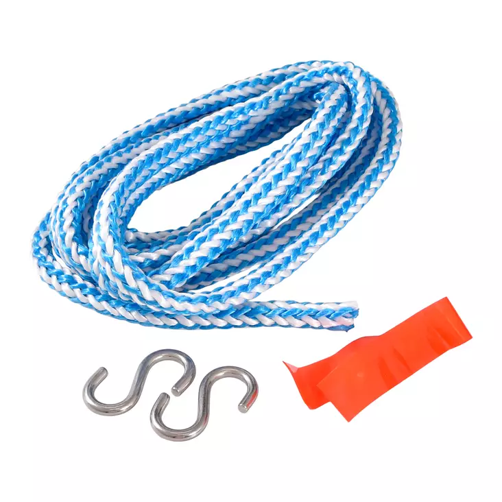 Bogserlina 5m x 14 mm 2x S-krokar 2000kg - Snören och rep - 5525 - 1