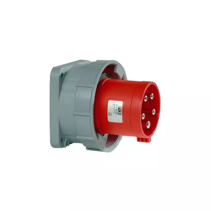 Kojepistotulppa 63A 5-N PCE Uppo suora - Voimavirtapistorasiat ja tulpat - 9935 - 1