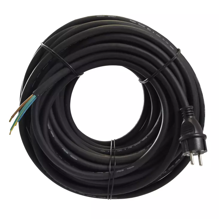 Liitäntäjohto H05RR-F 3G1,5mm 20 m - Liitäntäjohdot - 8455 - 1