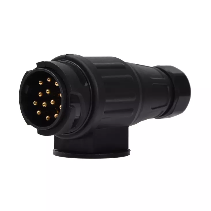 Pistoke 13-napainen Muovinen 12V Nylon - Släpvagnstillbehör - 3565 - 1