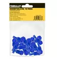 Polybag with header card 10 pcs blue 1.5 - 2.5 mm2 - Rasialiittimet - 8736 - 2