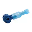 Polybag with header card 10 pcs blue 1.5 - 2.5 mm2 - Rasialiittimet - 8736 - 1