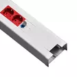 Johtokanava 100x54 mm valkoinen 2 m kannellinen PVC - Johtokanavat ja kaapelikourut - 8386 - 3