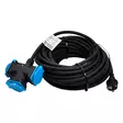 3 way extension cord 20m 3G2,5 - Jatkojohdot - 8526 - 1
