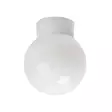 Alum. Body ball light W/opal Glass 150MM Max60W E27 IP20 CE - Valaisimet - 7206 - 3