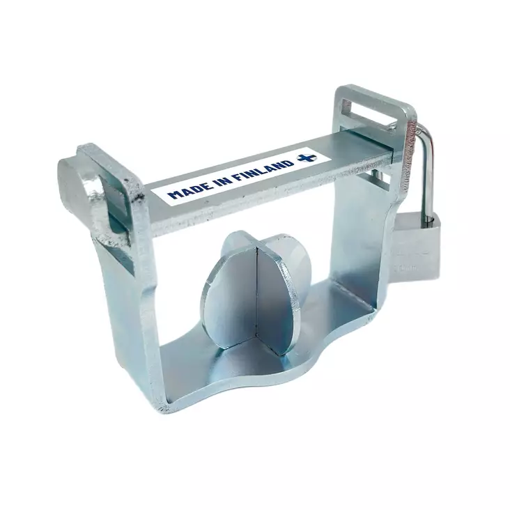 Aisalukko Smart sinkitty 5,2mm Made in - Koukut, telineet ja kannattimet - 5086 - 1