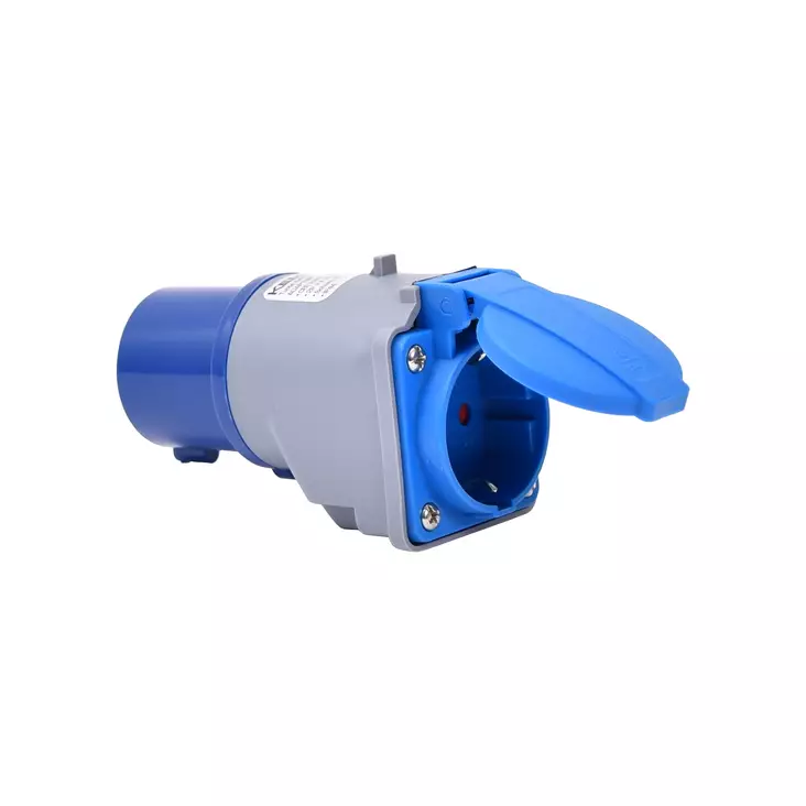 Caravan adapter 16A IP44 - Pistotulpat - 8496 - 1