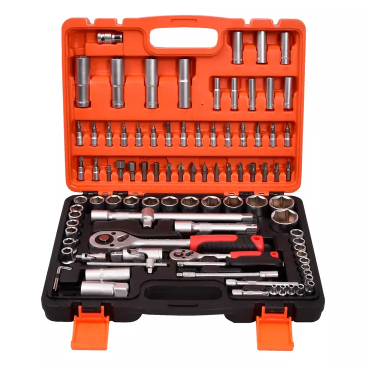 Hylsnyckelsats 94st 1/4" & 1/2" - Hyls- och verktygssatser - 1656 - 1