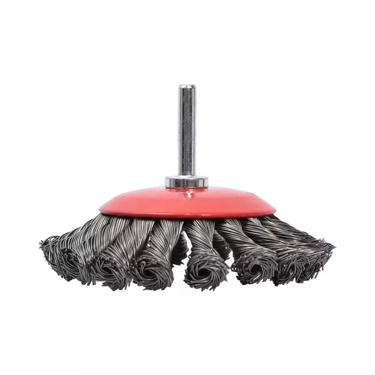 Cirkulärborste 100 mm 6 mm - Stål-, mässing- och nylonborstar - 1266 - 1