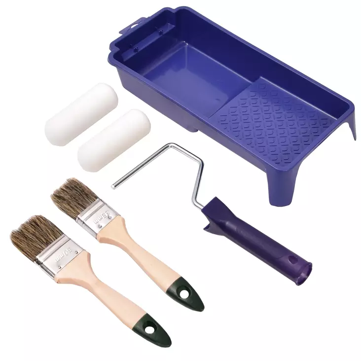 Finbullet Maalaustelasarja vaahtomuovi 100mm 6-os - Maalaussarjat - 1626 - 1