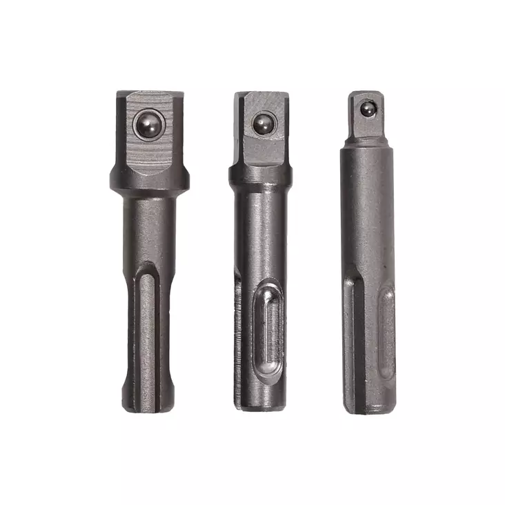 Finbullet SDS+ adapterisarja 1/4" 3/8" 1/2" - Jatko ja liitäntävarret - 3766 - 1