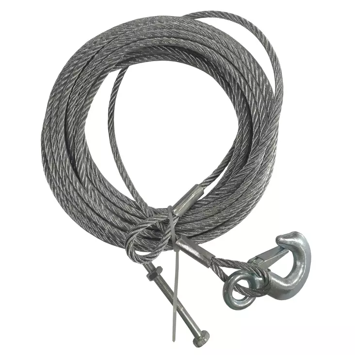Town rope carbon steel 4mm*15m - Vinschar och lyftblock - 1806 - 1