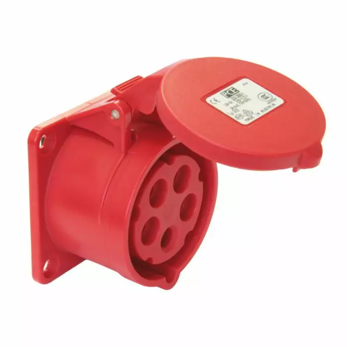 Kojepistorasia 16A PCE 400V 5P 16A IP44 - Starkströms uttag och stickproppar - 9926 - 1