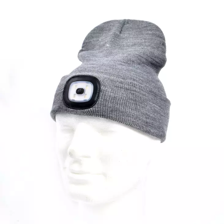 Outdoor Pipo LED valolla harmaa USB-ladattava - Otsavalaisimet - 9866 - 1