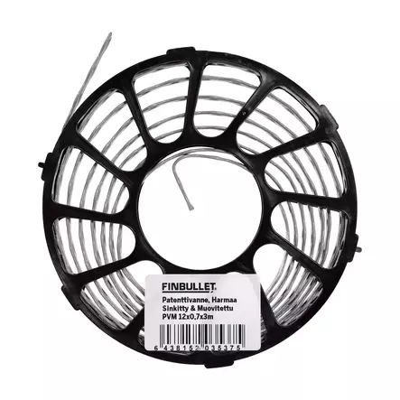 STEEL STRAP 26MMx0,7MMx10METER PERFORATED DIAMETER: 8,5MM - Patentti- ja kiinnitysvanteet - 3537 - 2