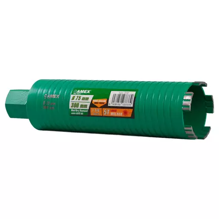 CAMEX Timanttikuppiterä 75 × 300 mm 5T 1 1/4" - Timanttiporat - 3737 - 2