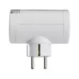 LEGRAND MULTI-SOCKET PLUG 2POLES+E 3 SIDE OUTLET WHITE - Pistotulpat - 7907 - 3