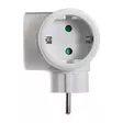 LEGRAND MULTI-SOCKET PLUG 2POLES+E 3 SIDE OUTLET WHITE - Pistotulpat - 7907 - 4