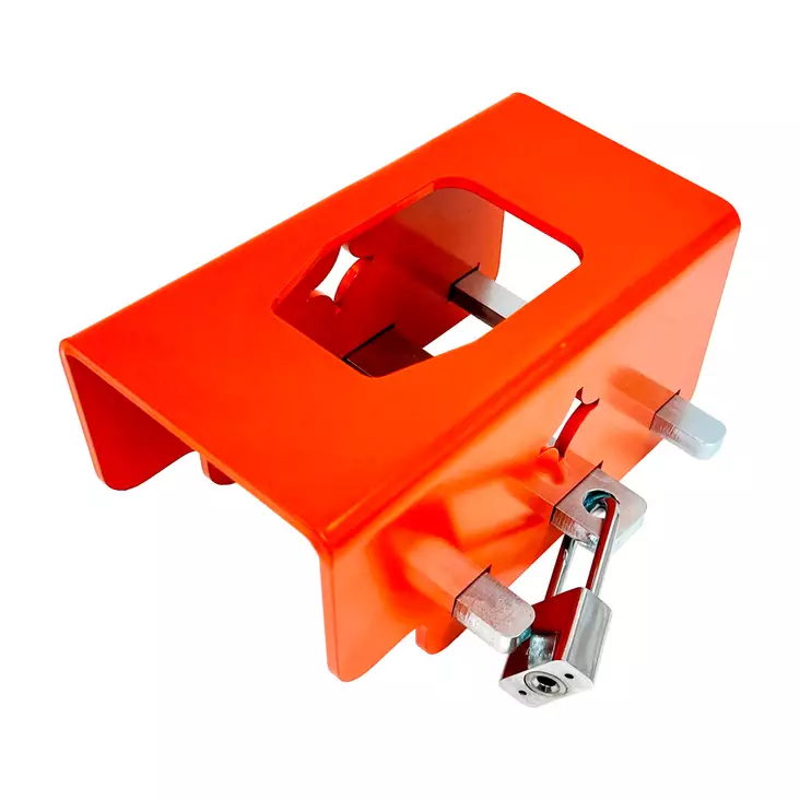 Aisalukko Bulldog sinkitty 5/8mm Made in - Koukut, telineet ja kannattimet - 5087 - 1