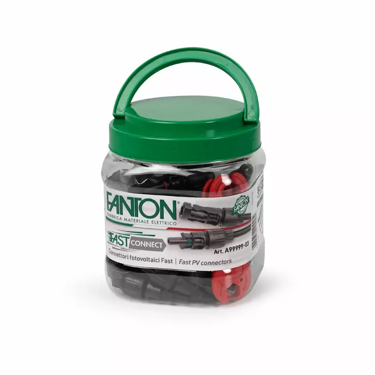 Solar DC panel connector 1-2 MC4 - Rasialiittimet - 8787 - 1