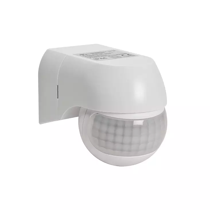 PIR SENSOR 180° 12 V DC, 80 W 2000LUX, 10SEC-15MIN - Rörelsevakter - 7637 - 1