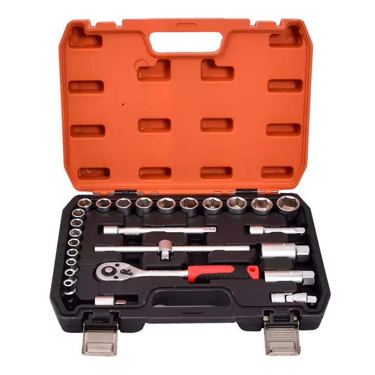 Hylsnyckelsats 26 st. - Hyls- och verktygssatser - 1657 - 1