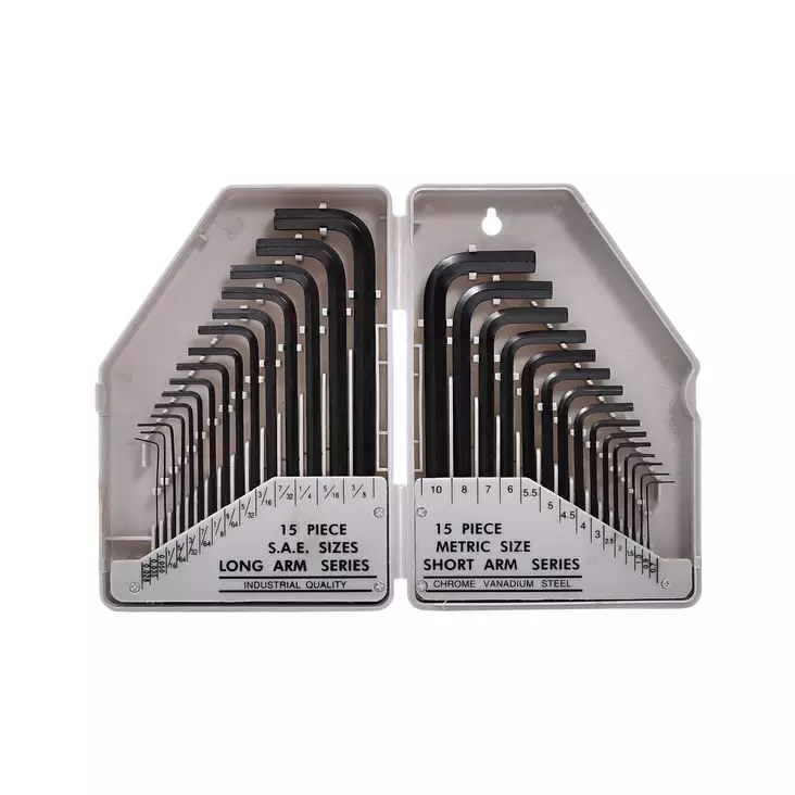 Insexnyckelsats 30 st. - Insex- och torxnycklar - 1217 - 1