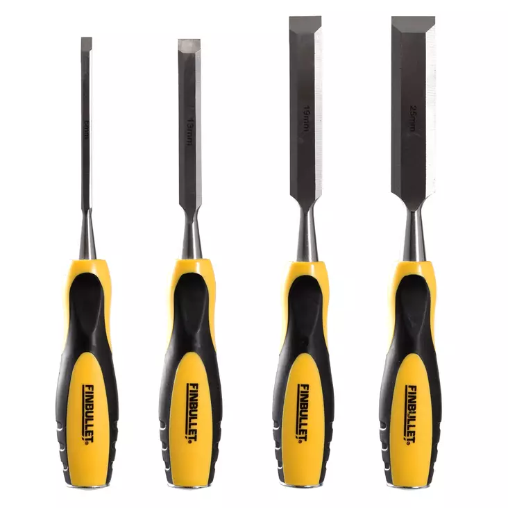Wood chicels set in blister 4 pcs - Taltat - 1517 - 1