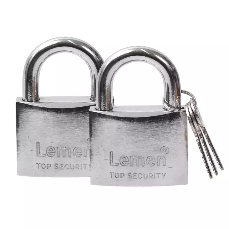 Finbullet Riippulukkosarja 2 x 63 mm 3 avainta - Lukot - 2517 - 1