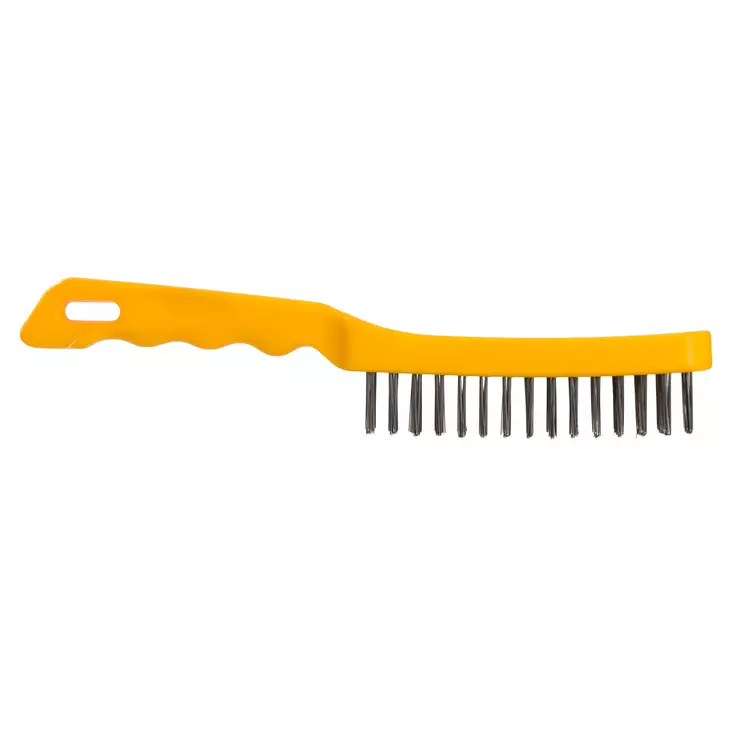 Stainless wire brush 4 rows - Käsiteräsharjat - 1647 - 1