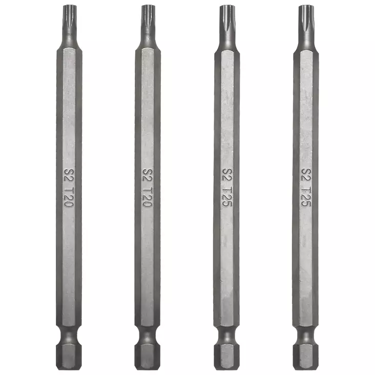 Finbullet Torx kärkisarja T20&T25 100mm 4-os - Konekärjet - 1187 - 1