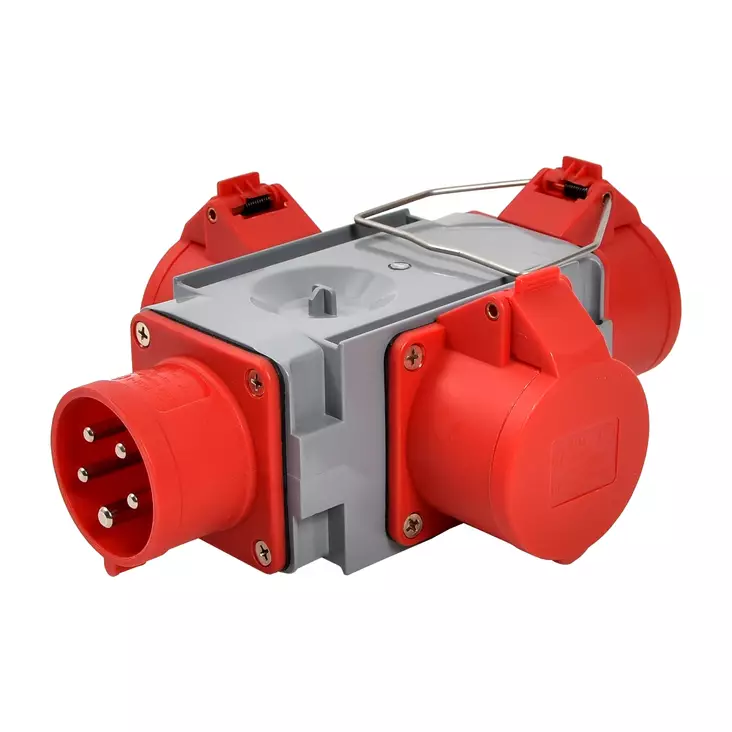 Grenuttag 3x16A 400V - Byggcentraler - 8547 - 1