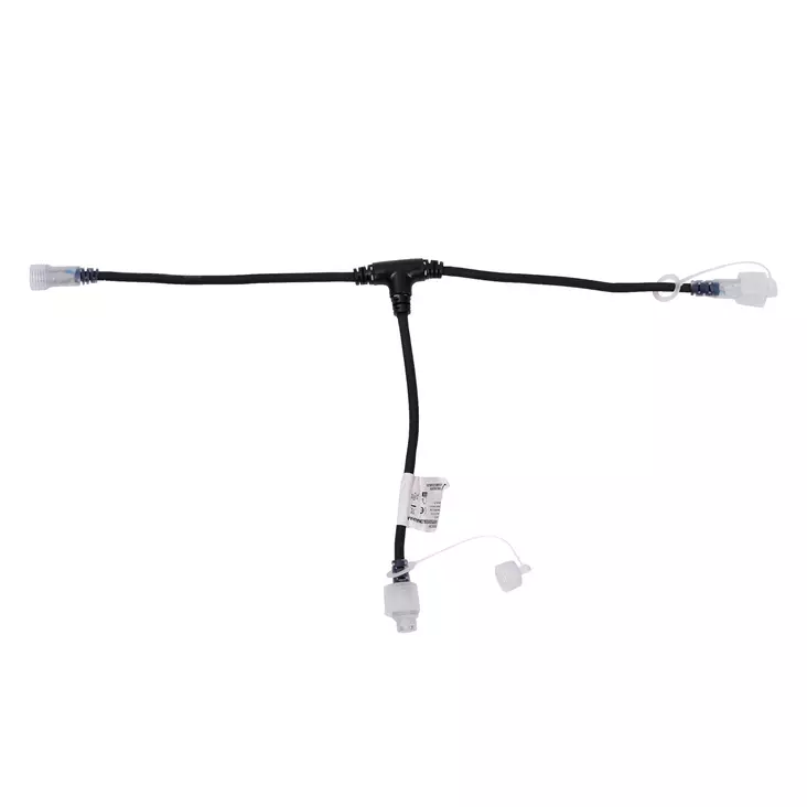 LED list avledning kabel 0,5 m 2 x 1.0 mm - LED-slingor för bygget - 9627 - 1