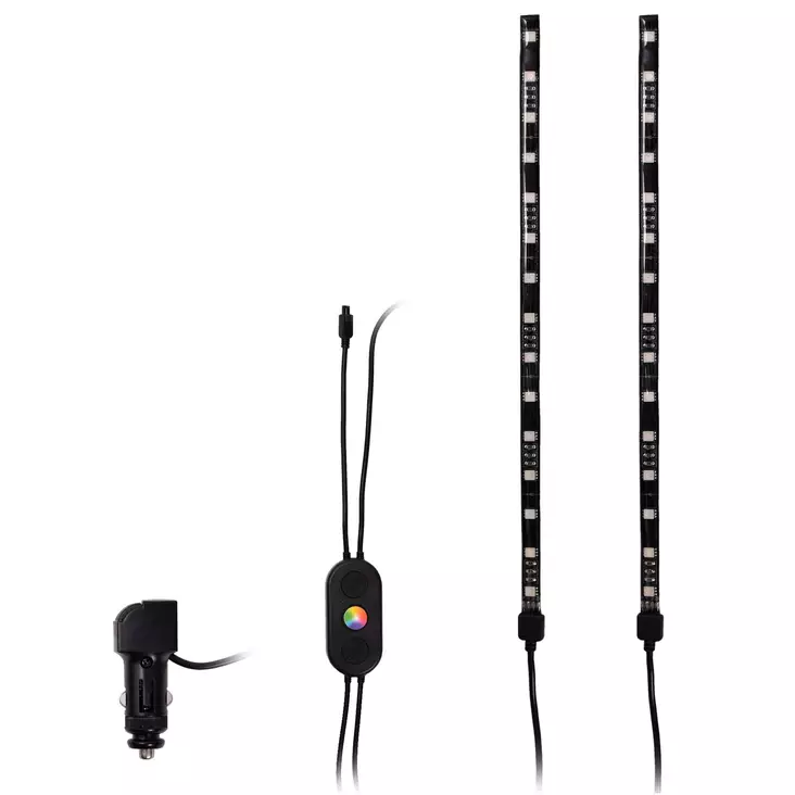 LED ljus set 12 V RGB 2x30cm 5050LED - Armaturer - 7577 - 1