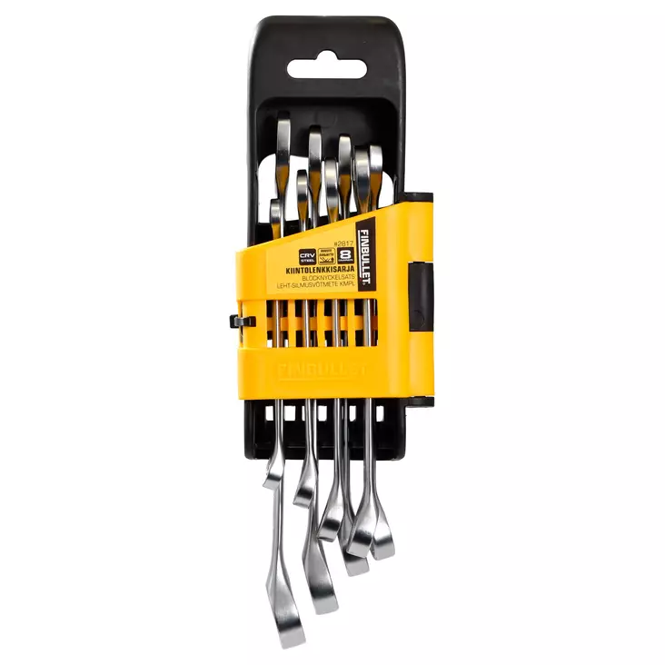 8Pcs Combination Spanner Set 8-19 mm - Blocknycklar och -satser - 2817 - 1