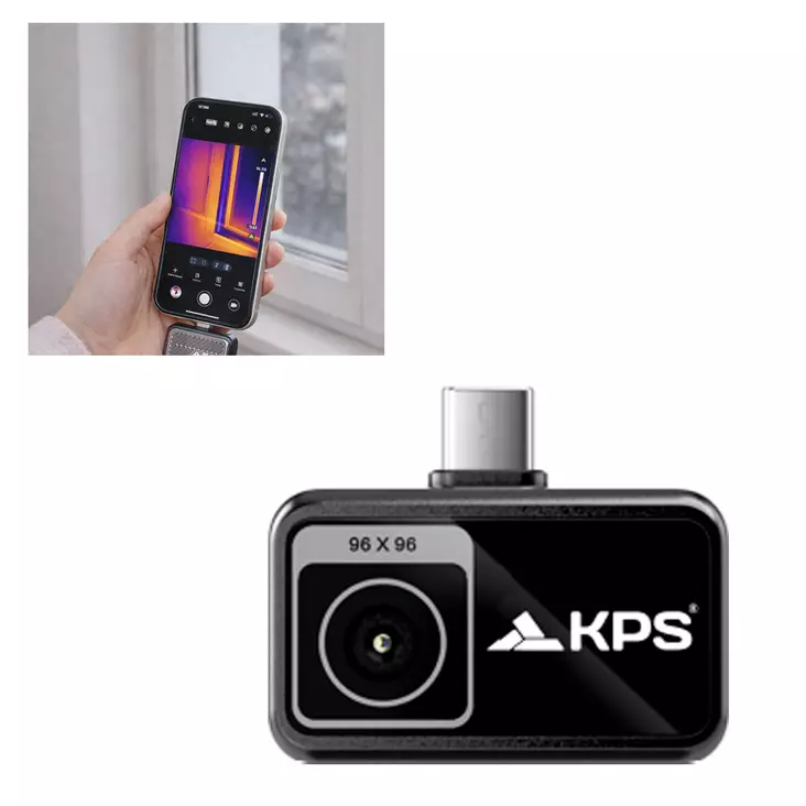 KPS Thercam96 MINI lämpökamera USB-C lii - Värmekamera - 86907 - 1