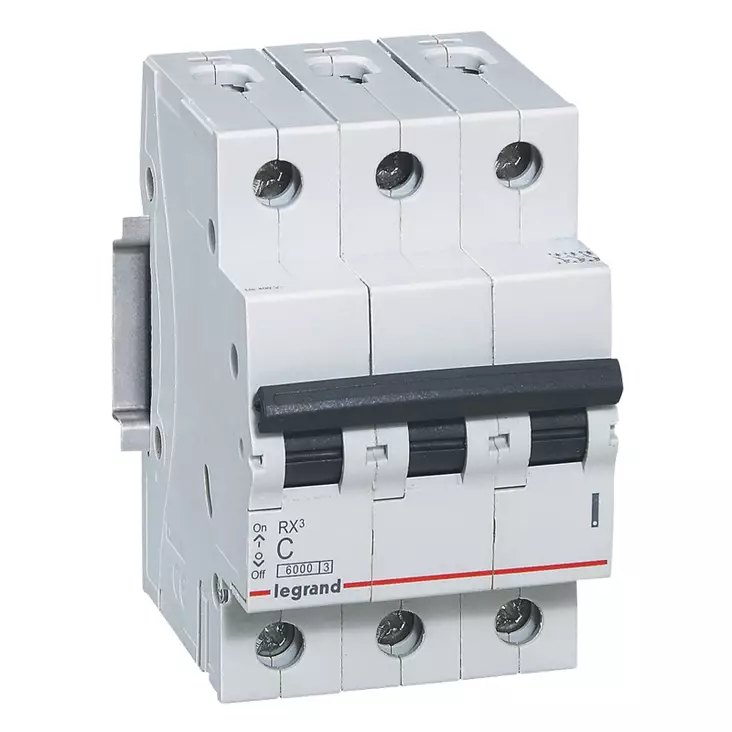 Legrand Johdonsuojakatkaisija RX3 MCB 3P - Normcentral och förnödenheter - 7887 - 1