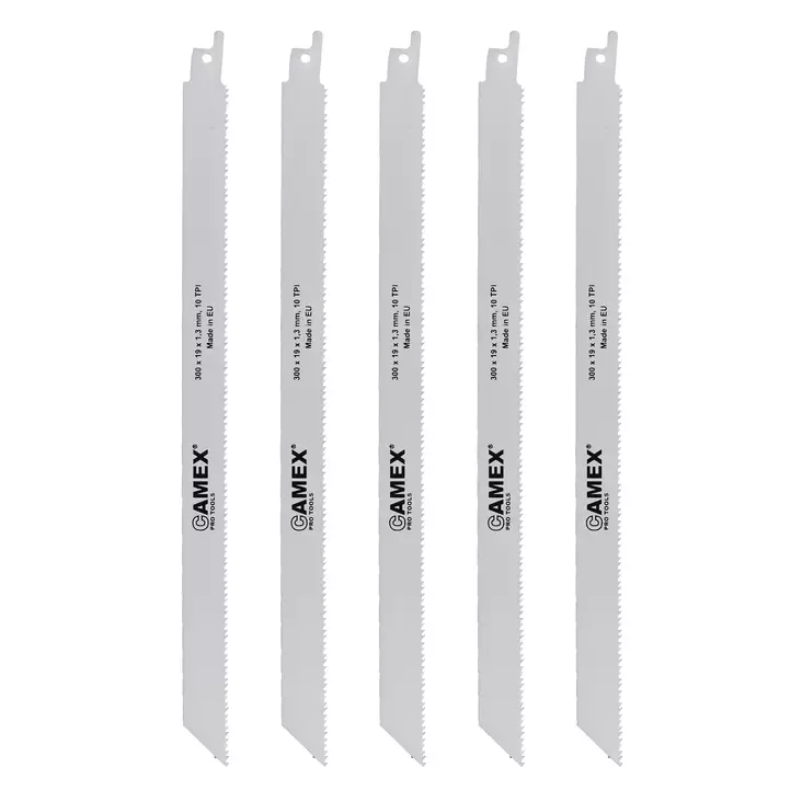 Sabre saw blade 300x19x1,3 mm 10 TPI - Puukko- ja pistosahanterät - 2577 - 1