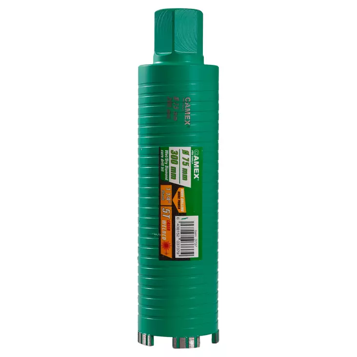 Timanttikuppiterä 75*300mm 75*300L*24*3. - Timanttiporat - 3737 - 1