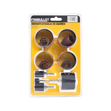 Finbullet Hiomahylsysarja 20-os - Katkaisu ja hiomalaikat - 1298 - 1