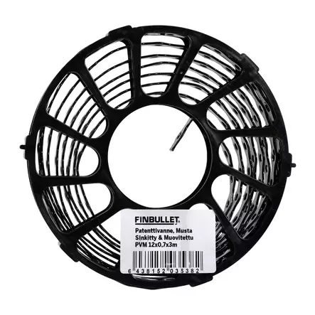 STEEL STRAP 26MMx0,7MMx10METER PERFORATED DIAMETER: 8,5MM - Patentti- ja kiinnitysvanteet - 3538 - 2