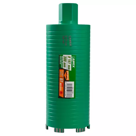CAMEX Timanttikuppiterä 107 × 300 mm 6T 1 1/4" - Timanttiporat - 3738 - 1
