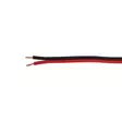 BLACK/RED POWER CABLE 1.5MM2 2X15.MM2 H03VH-H 10M - Asennusjohdot - 9498 - 1