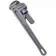 PIPE WRENCH ALUMINIUM HANDLE 18" HRC 55-60 MAX 48MM - Putkipihdit ja -työkalut - 4308 - 1