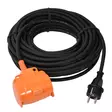 Extension cord 2 socke 20 m IP44 H05RR-f 3x1,5 mm rubber cable - Jatkojohdot - 8528 - 1