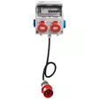Työpaikkakeskus 2x 400V 16A + 2x Schuko - 16 A byggcentraler - 85888 - 2
