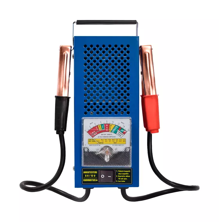 Akkutesteri 6V ja 12V akuille - Laturit ja boosterit - 8678 - 1