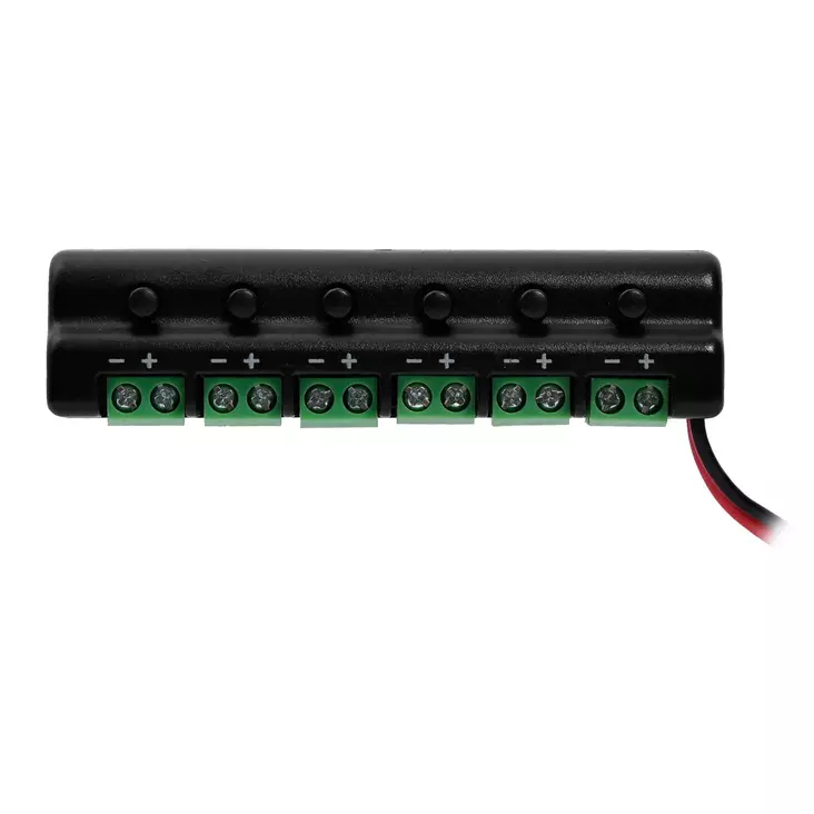 Fördelningsblock 6 portar 12 V - USB-kontakter, laddare och tillbehör - 8288 - 1